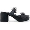 imageAerosoles Womens Chance Heeled SandalBlack Leather