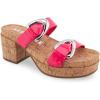 imageAerosoles Womens Chance Heeled SandalVirtual Pink Patent Pu