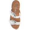 imageAerosoles Womens Chance Heeled SandalWhite Leather