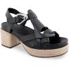 imageAerosoles Womens Chatham Heeled SandalBlack Leather
