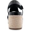 imageAerosoles Womens Chatham Heeled SandalBlack Leather