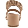 imageAerosoles Womens Clarissa Heeled SandalBeige Bisque Leather