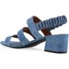 imageAerosoles Womens Clarissa Heeled SandalBlue Jean Suede
