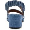 imageAerosoles Womens Clarissa Heeled SandalBlue Jean Suede