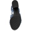 imageAerosoles Womens Clarissa Heeled SandalBlue Jean Suede