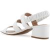 imageAerosoles Womens Clarissa Heeled SandalBright White Leather
