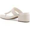 imageAerosoles Womens Clio Heeled SandalEggnog Leather