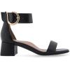 imageAerosoles Womens Eliza Heeled SandalBlack Suede
