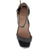 imageAerosoles Womens Eliza Heeled SandalBlack Suede