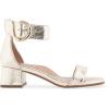 imageAerosoles Womens Eliza Heeled SandalPlatino Leather