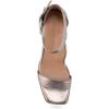 imageAerosoles Womens Eliza Heeled SandalSilver Metallic