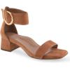 imageAerosoles Womens Eliza Heeled SandalTan Suede