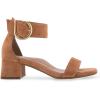 imageAerosoles Womens Eliza Heeled SandalTan Suede