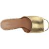 imageAerosoles Womens Entree Heeled SandalGold Snake Embossed
