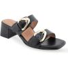 imageAerosoles Womens Estella Heeled SandalBlack Leather