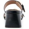 imageAerosoles Womens Estella Heeled SandalBlack Leather