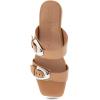 imageAerosoles Womens Estella Heeled SandalDoe Leather