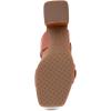 imageAerosoles Womens Estella Heeled SandalGinger Bread Leather