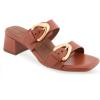imageAerosoles Womens Estella Heeled SandalGinger Bread Leather