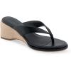 imageAerosoles Womens Nero Wedge SandalBlack Faux Leather