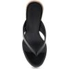 imageAerosoles Womens Nero Wedge SandalBlack Faux Leather