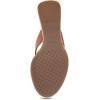 imageAerosoles Womens Nero Wedge SandalGinger Bread Faux Leather
