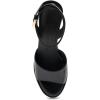 imageAerosoles Womens Nixon Heeled SandalBlack Leather