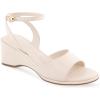 imageAerosoles Womens Nixon Heeled SandalEggnog Leather