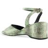 imageAerosoles Womens Nixon Heeled SandalGleam Snake Leather
