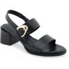 imageAerosoles Womens Nova Heeled SandalBlack Leather