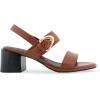 imageAerosoles Womens Nova Heeled SandalGinger Bread Leather