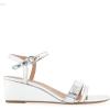 imageAerosoles Womens WITT Wedge SandalSilver Mirror Metallic Faux Leather