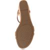 imageAerosoles Womens WITT Wedge SandalTan Faux SuedeCork Heel