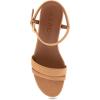imageAerosoles Womens WITT Wedge SandalTan Faux SuedeCork Heel