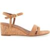 imageAerosoles Womens WITT Wedge SandalTan Faux SuedeCork Heel