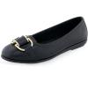 imageAerosoles Womens Bentley Ballet FlatBlack Pu