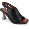 imageAerosoles Womens Canal Heeled SandalBlack Leather