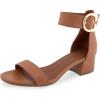 imageAerosoles Womens Carew Heeled SandalTan Faux Leather