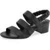 imageAerosoles Womens Clarissa Heeled SandalBlack Leather