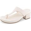 imageAerosoles Womens Clio Heeled SandalEggnog Leather