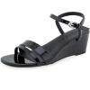 Black Patent Faux Leather