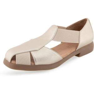 imageAerosoles Womens 4give Fisherman SandalSoft Gold Pu