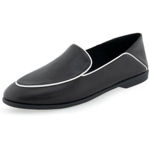 imageAerosoles Womens Bay Loafer FlatBlack Leather