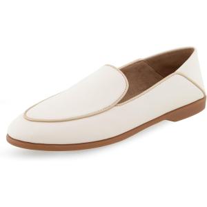imageAerosoles Womens Bay Loafer FlatEggnog Leather