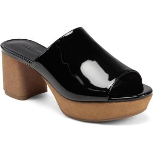 imageAerosoles Womens Canie Heeled SandalBlack Patent