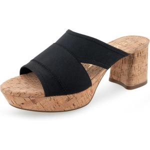 imageAerosoles Womens Carma Heeled SandalBlack Combo Elastic