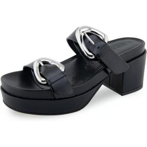 imageAerosoles Womens Chance Heeled SandalBlack Leather