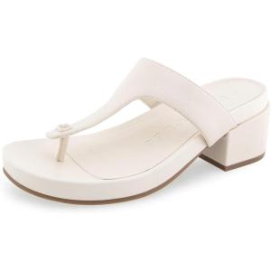 imageAerosoles Womens Clio Heeled SandalEggnog Leather