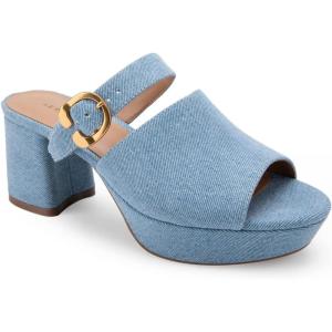 imageAerosoles Womens Cosmic Heeled SandalDenim