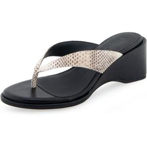 imageAerosoles Womens Nero Wedge SandalRoccia Snake Print